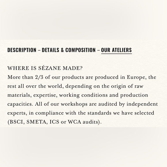 100% Authentic Sezane Romie Bag - Picture 13 of 13